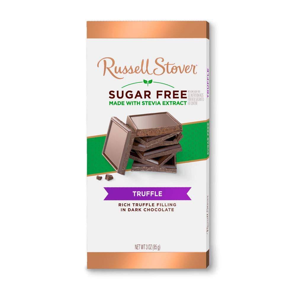 Russell Stover Chocolate, Sugar Free, Truffle - 3 oz