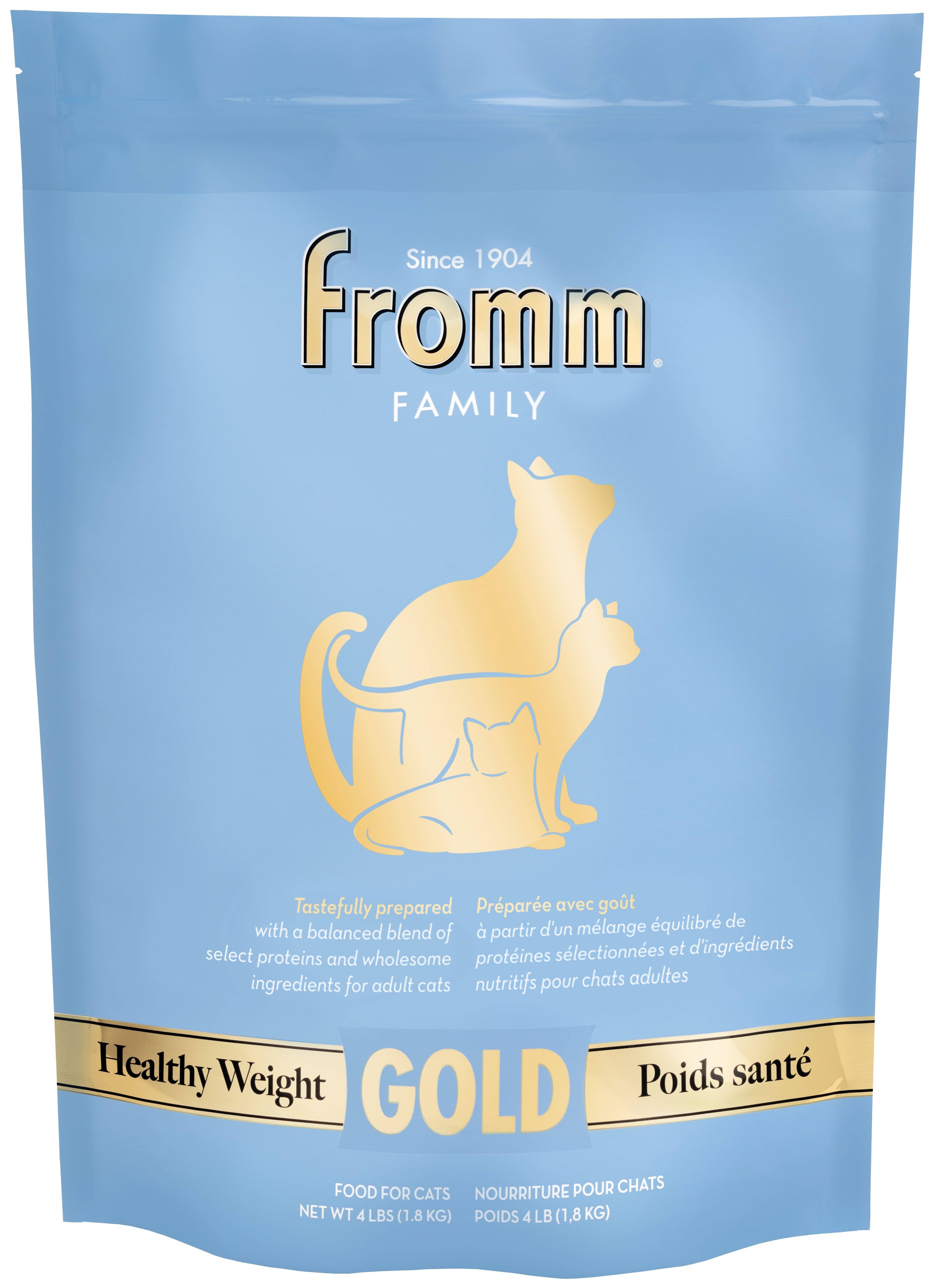 Fromm Healthy Weight Gold Cat Food - 4 lbs