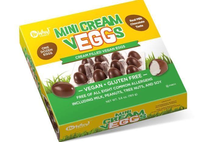 No Whey Foods Mini Cream Veggs Vegan Chocolate Easter - 5.6 oz