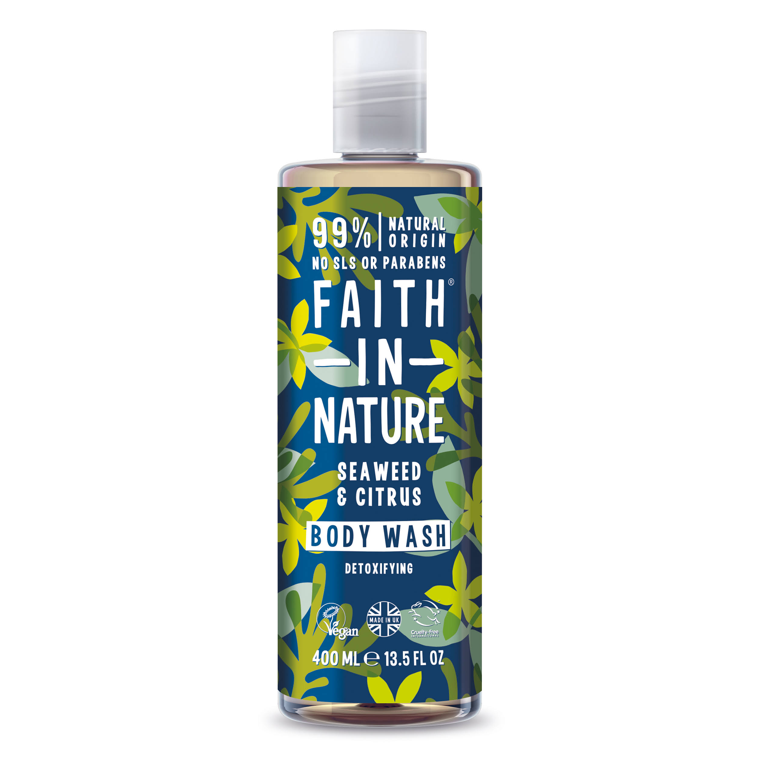 Faith in Nature Body Wash - Seaweed and Citrus, 400ml