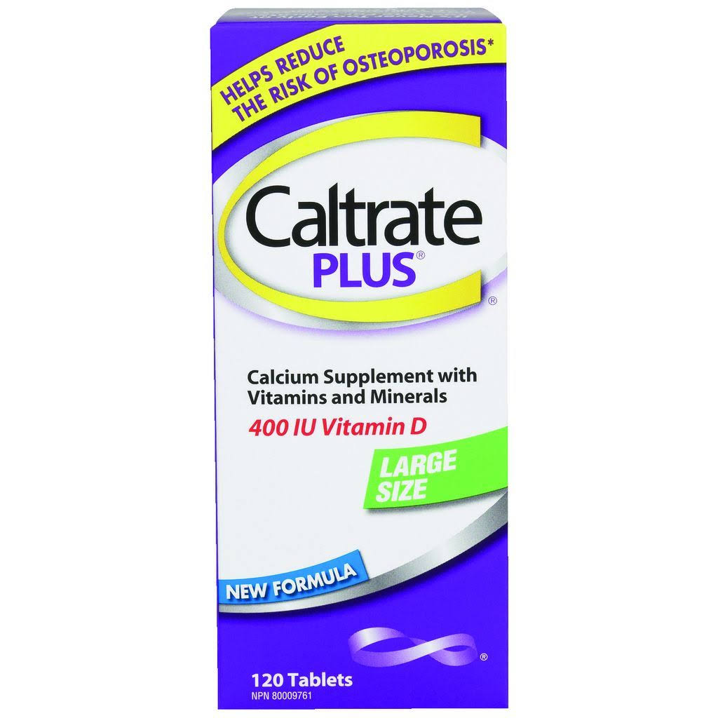 Caltrate Plus Tablets - 120ct