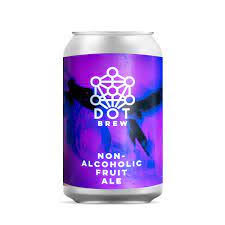 DOT Brew- Non Alcoholic Fruit Ale 0.3% ABV 330ml Can