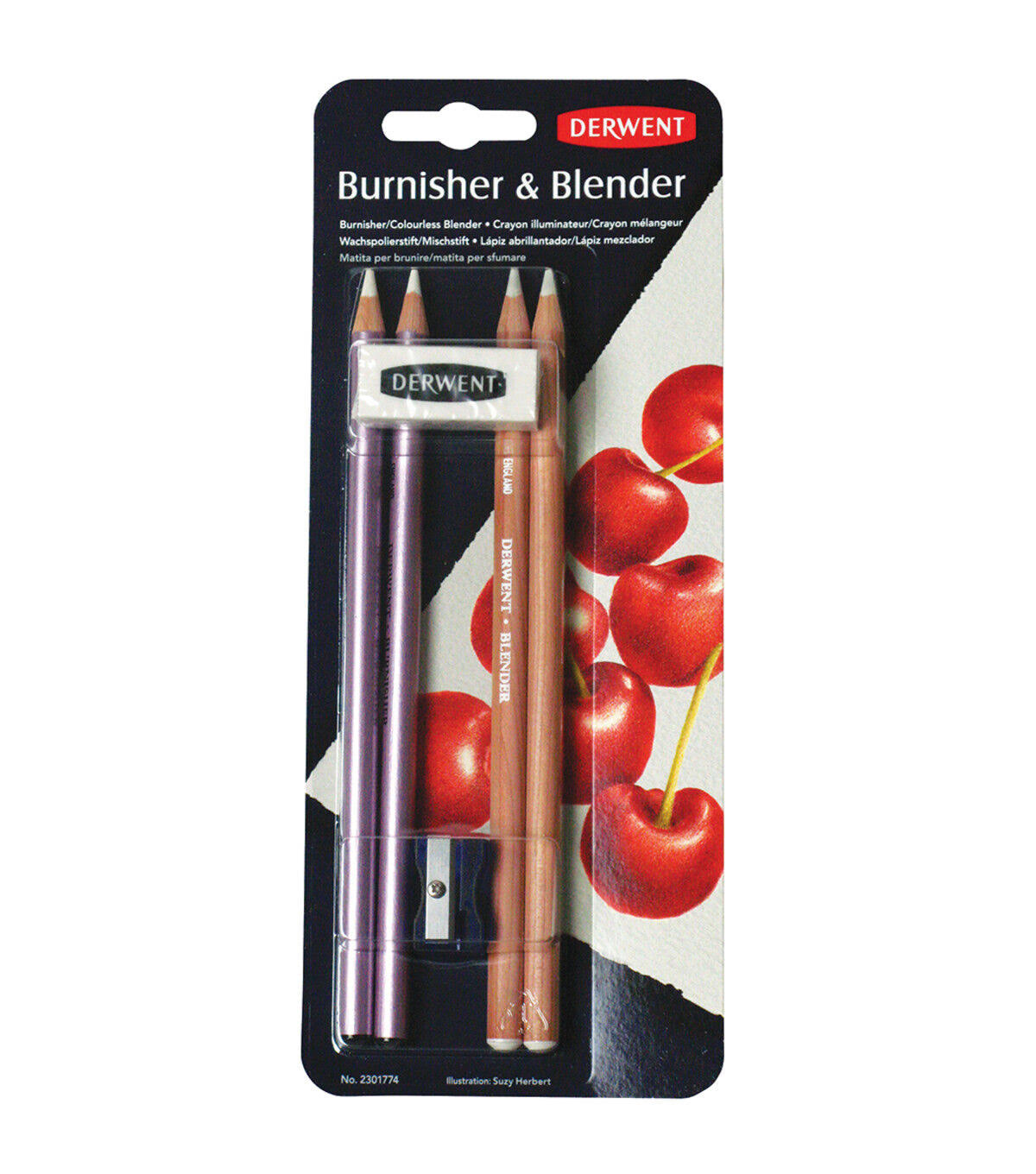 Derwent Blender and Burnisher Pencil Set