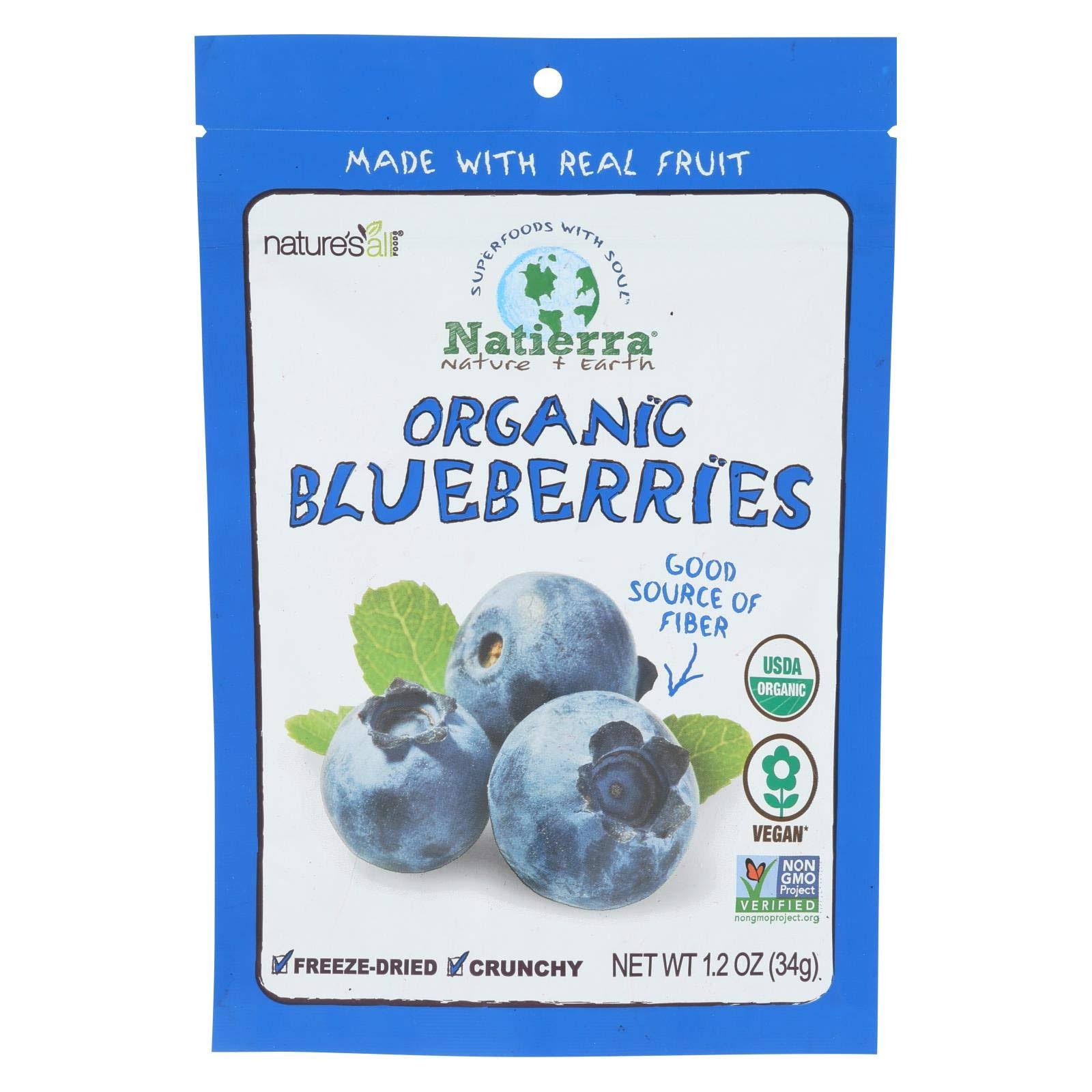 Nature's All Foods Freeze-Dried Blueberries