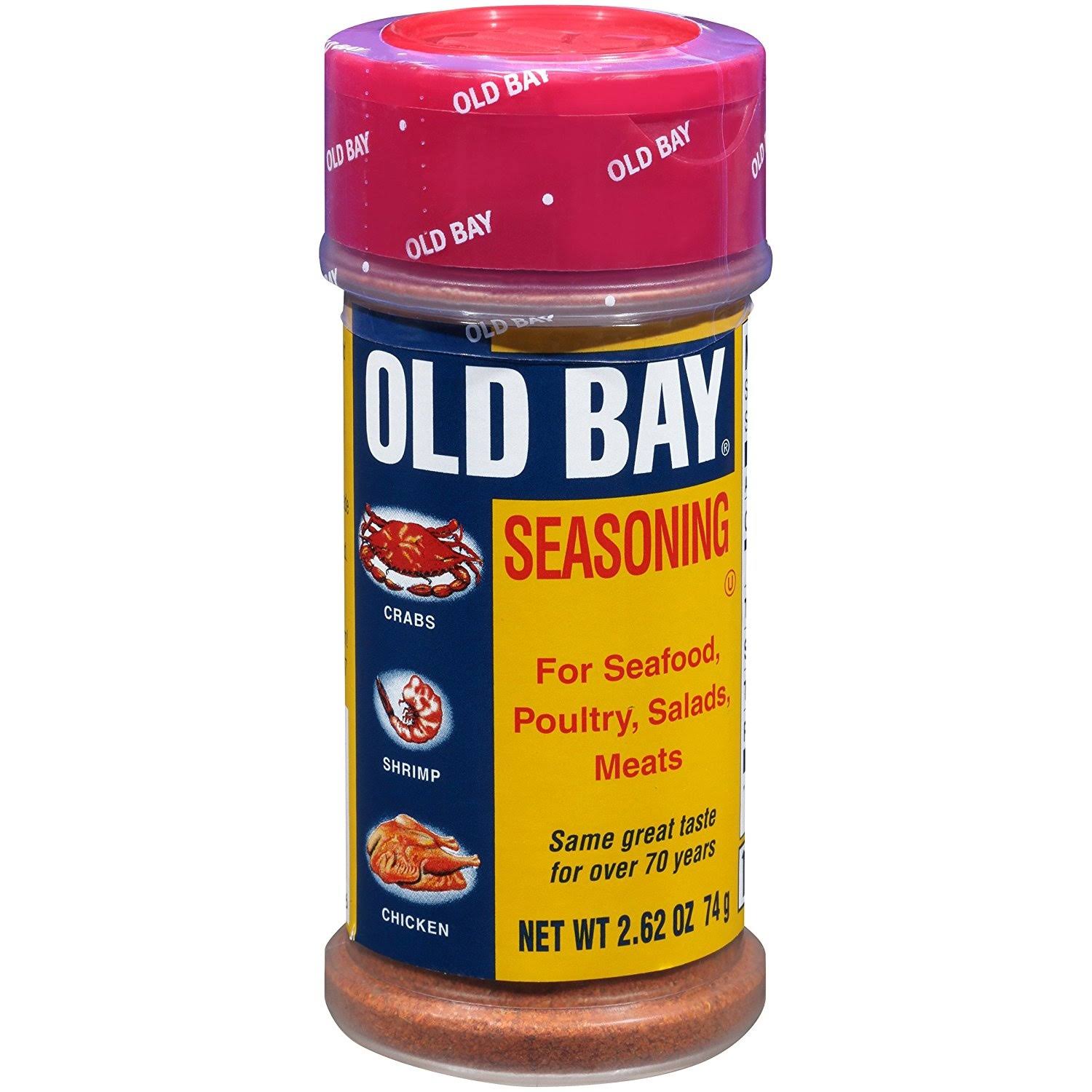 Old Bay Seasoning - for Seafood, Poultry, Salads And Meats, 2.62oz