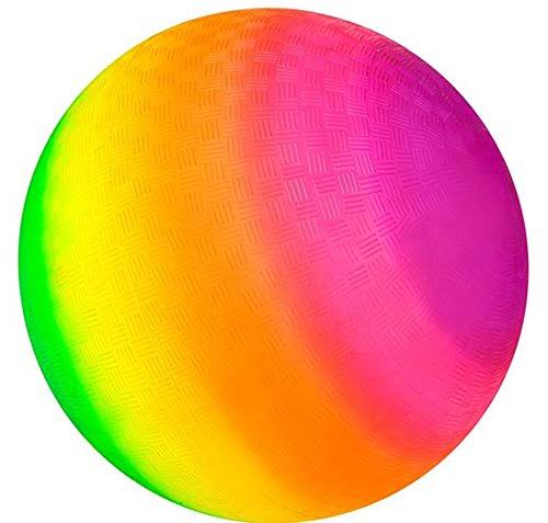 Rhode Island Novelty 16 Inch Rainbow Playground Ball