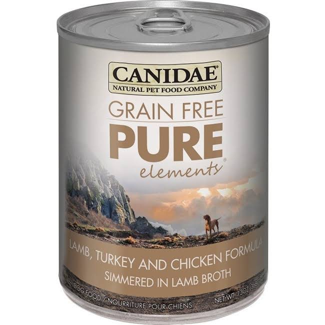 Canidae Grain Free Pure Elements Wet Formula Dog Food - with Multi Proteins, 13oz