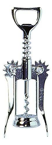 Chef Aid Classic Winged Corkscrew Bottle Opener - Chrome Plated