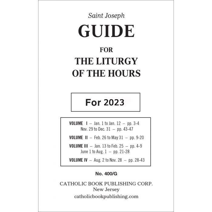 2023 Guide for Liturgy of the Hours [Book]