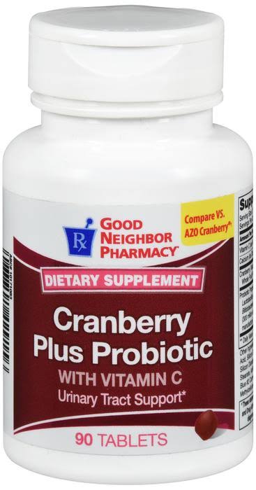 GNP Cranberry Plus Probiotic, 90 Tablets