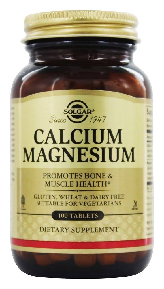 Solgar Calcium & Magnesium - 100 tablets