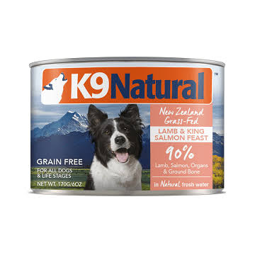 K9 Natural Lamb & King Salmon Feast Dog Canned Food - 6oz