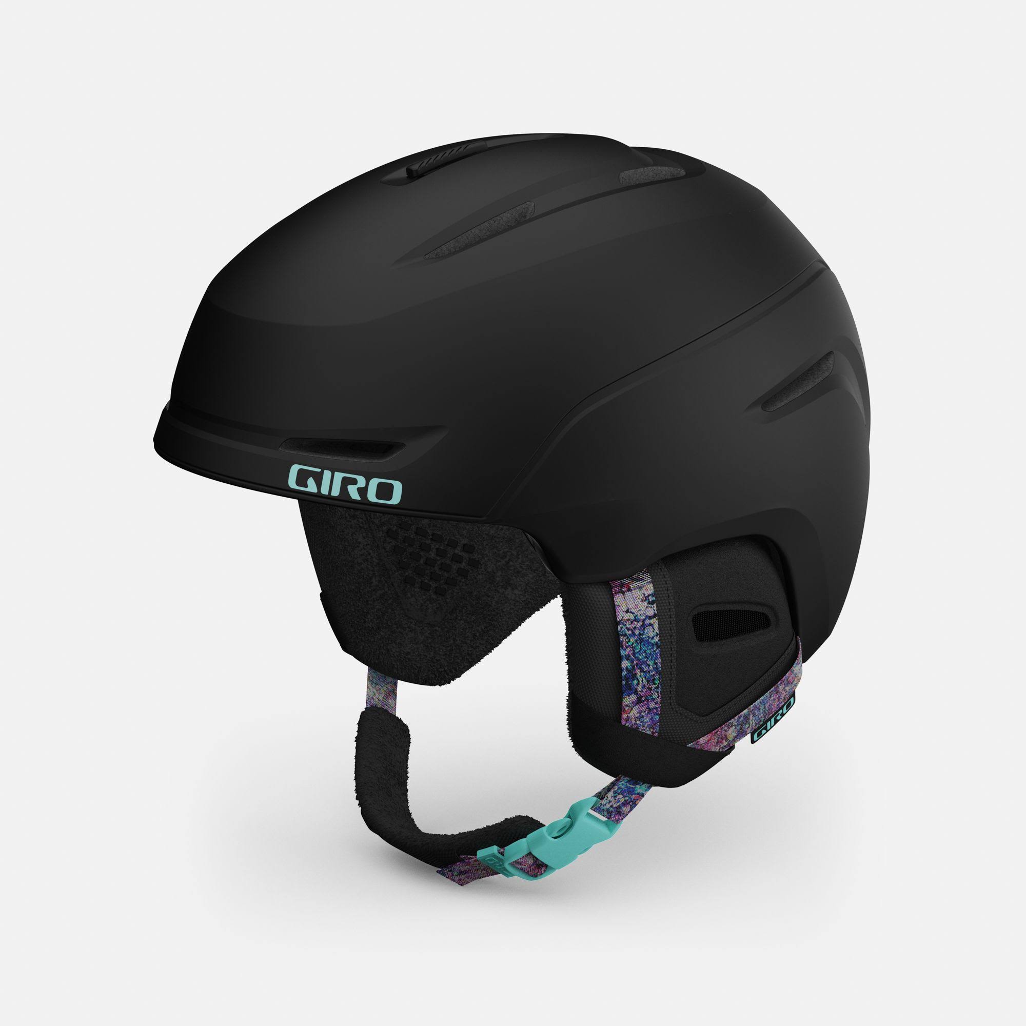 Giro Avera Winter Helmet Womens Matte Black Data Mosh M
