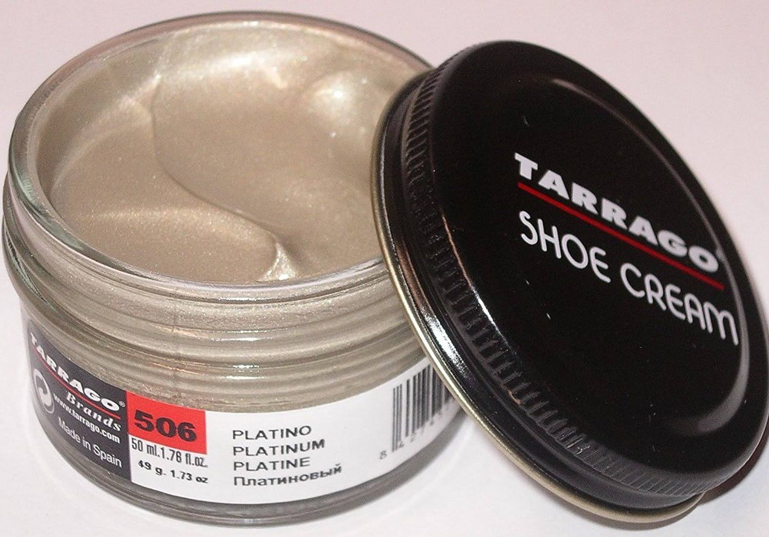 Tarrago Shoe Cream Polish Platinum 506 50 ml