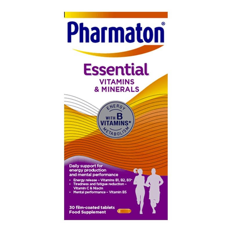 Pharmaton Essential Vitamins & Minerals 30 Tablets