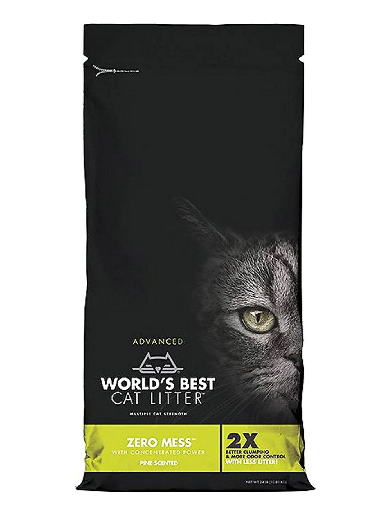 World's Best Cat Litter Zero Mess Pine Scented / 6.35kg