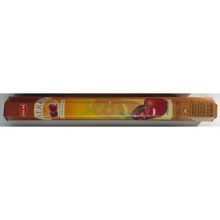 Hem Cherry Incense Sticks (Hex Tube - 20 Sticks)