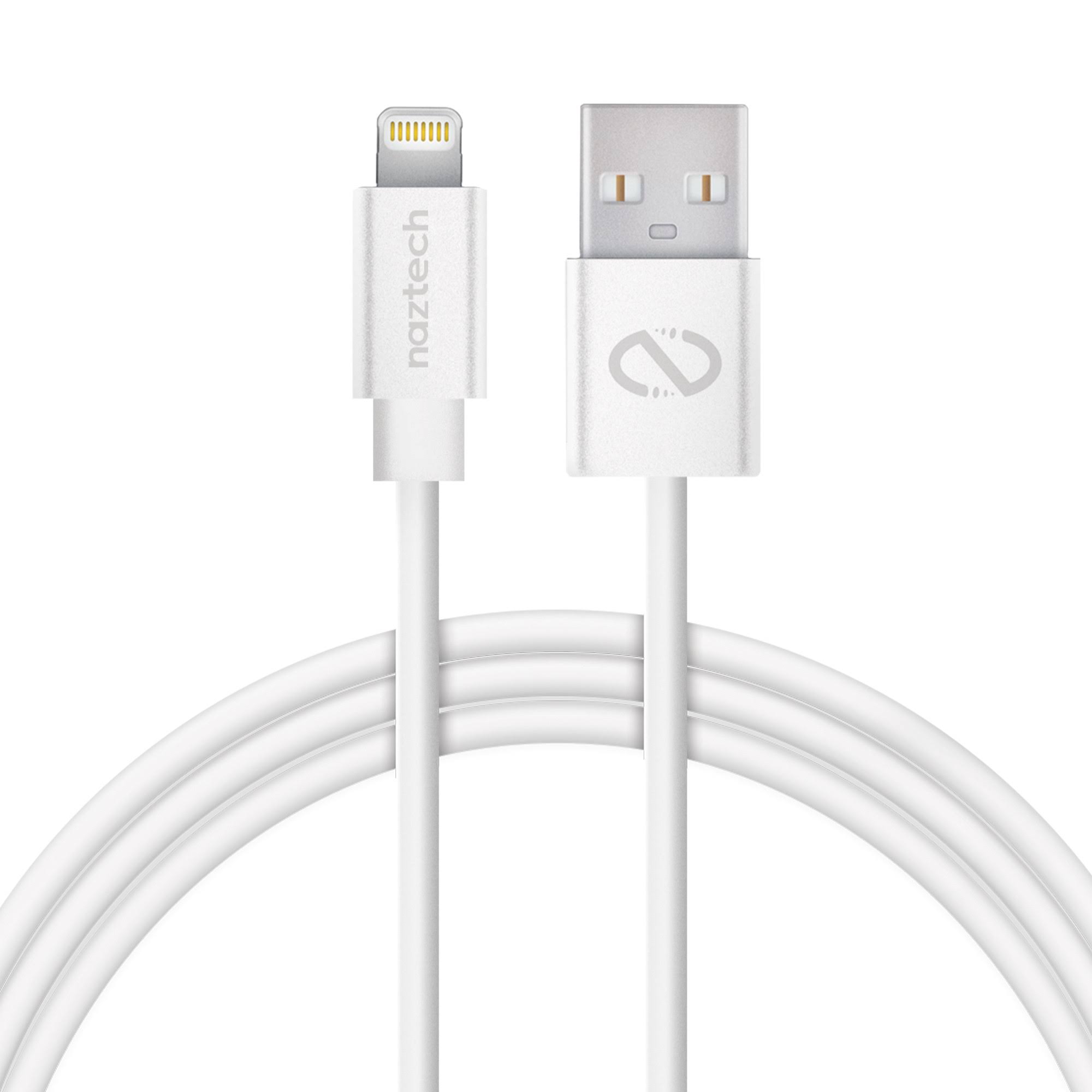 Naztech 6ft USB to MFi Lightning Cable - White