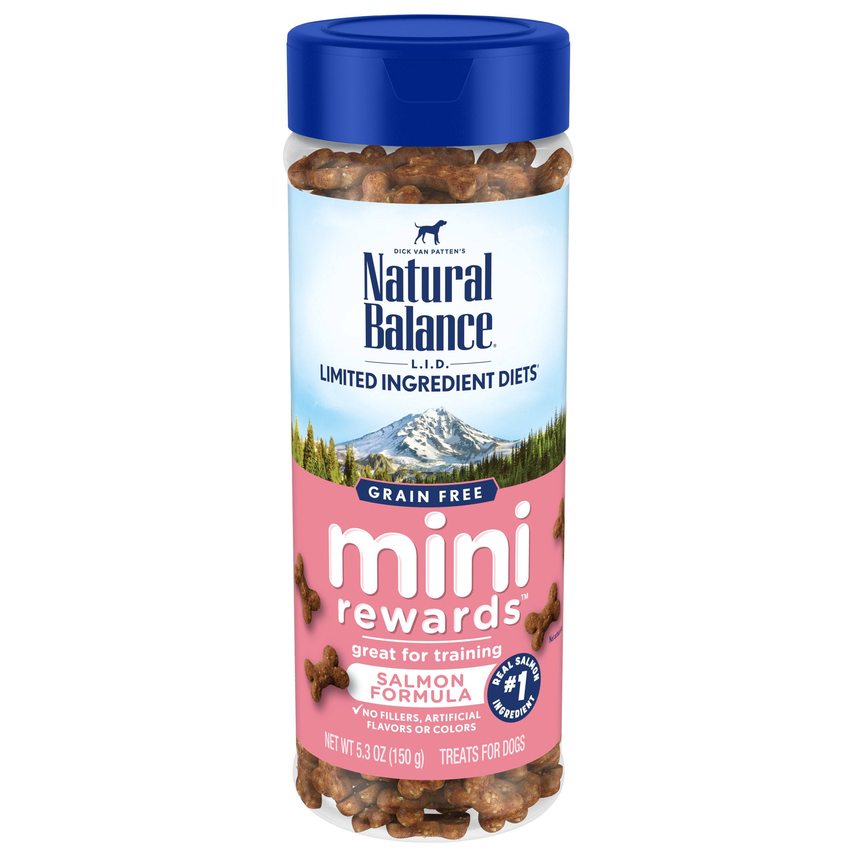 Natural Balance Limited Ingredient Diets Mini Rewards Salmon Formula Dog Treats