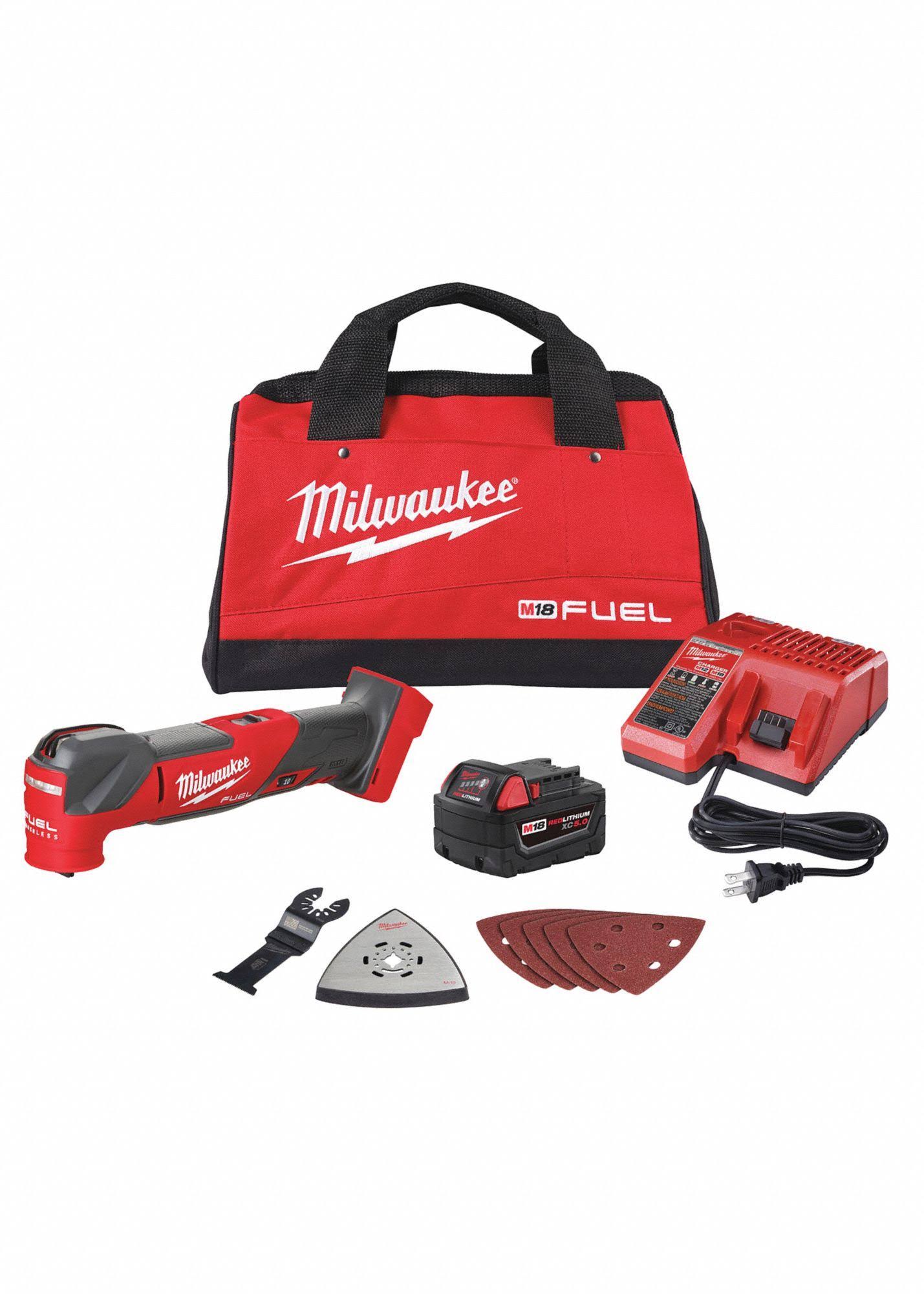 Milwaukee 2836-21 M18 Fuel Oscillating Multi Tool Kit