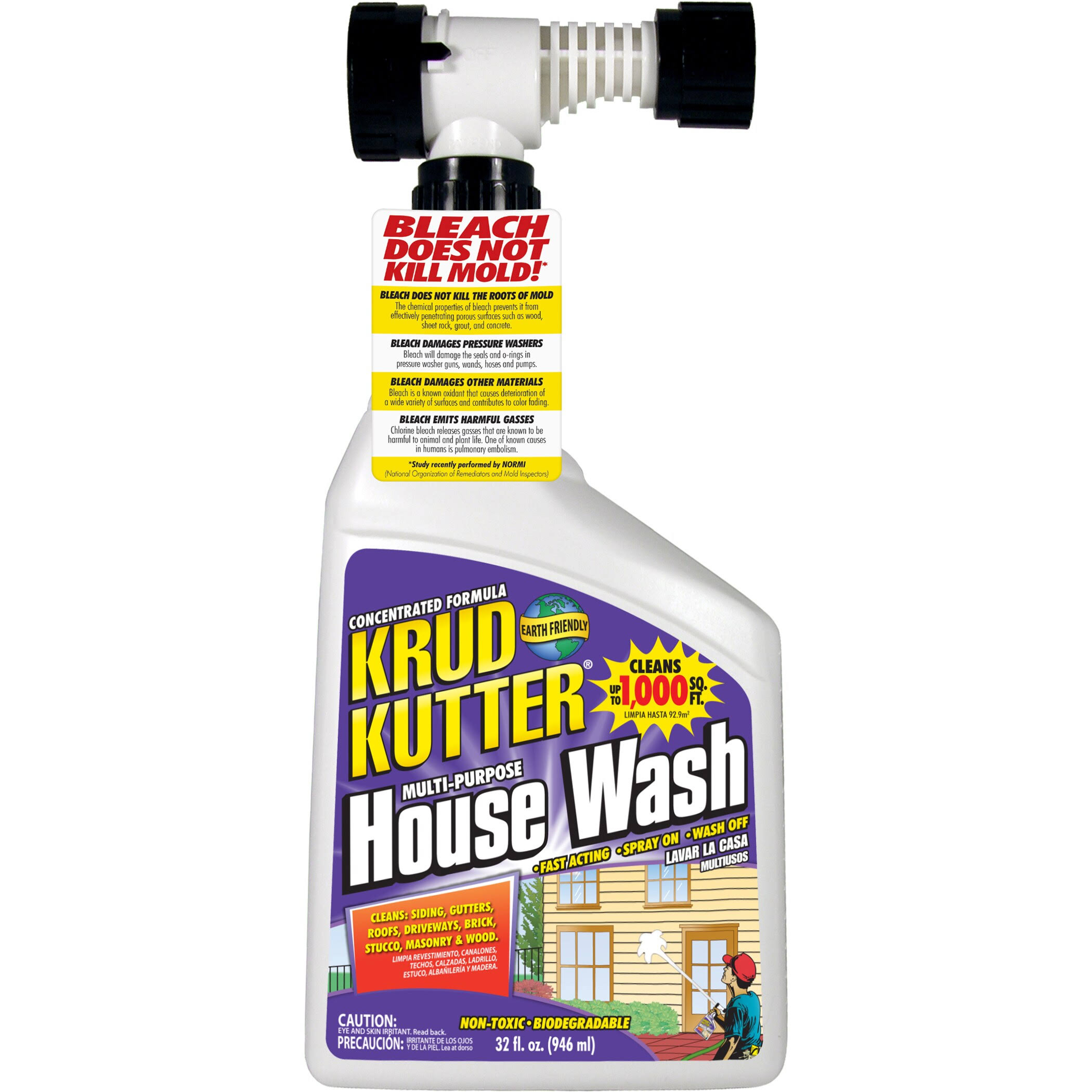 Krud Kutter Concentrated Formula Multi-Purpose House Wash - 32 oz