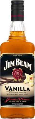 Jim Beam Vanilla Kentucky Straight Bourbon Whiskey - 1L