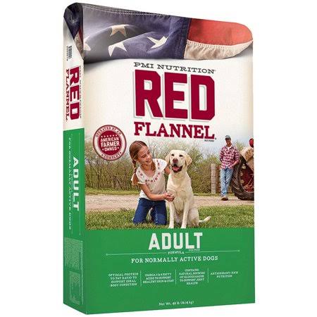 Red Flannel Adult Dog Food 40 lb