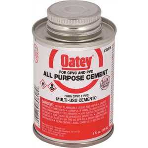 Oatey All Purpose Cement - Milky Clear, 4oz