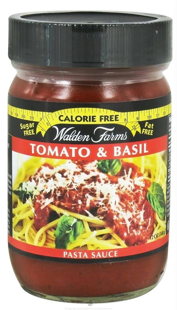 Walden Farms Calorie Free Pasta Sauce - Tomato & Basil, 750ml