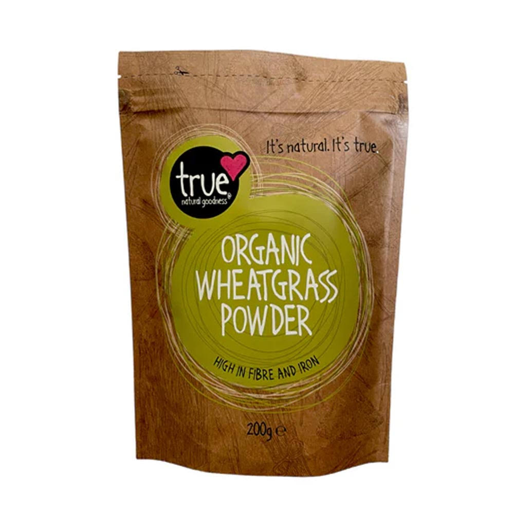 True Natural Goodness, Organic Wheatgrass Powder 200g