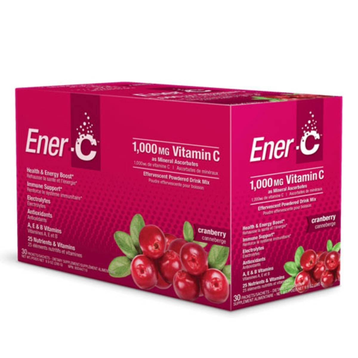 Ener-C Cranberry Sachets 30s