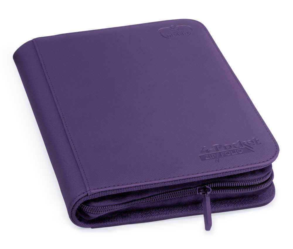 Ultimate Guard 4 Pocket Zipfolio - Purple