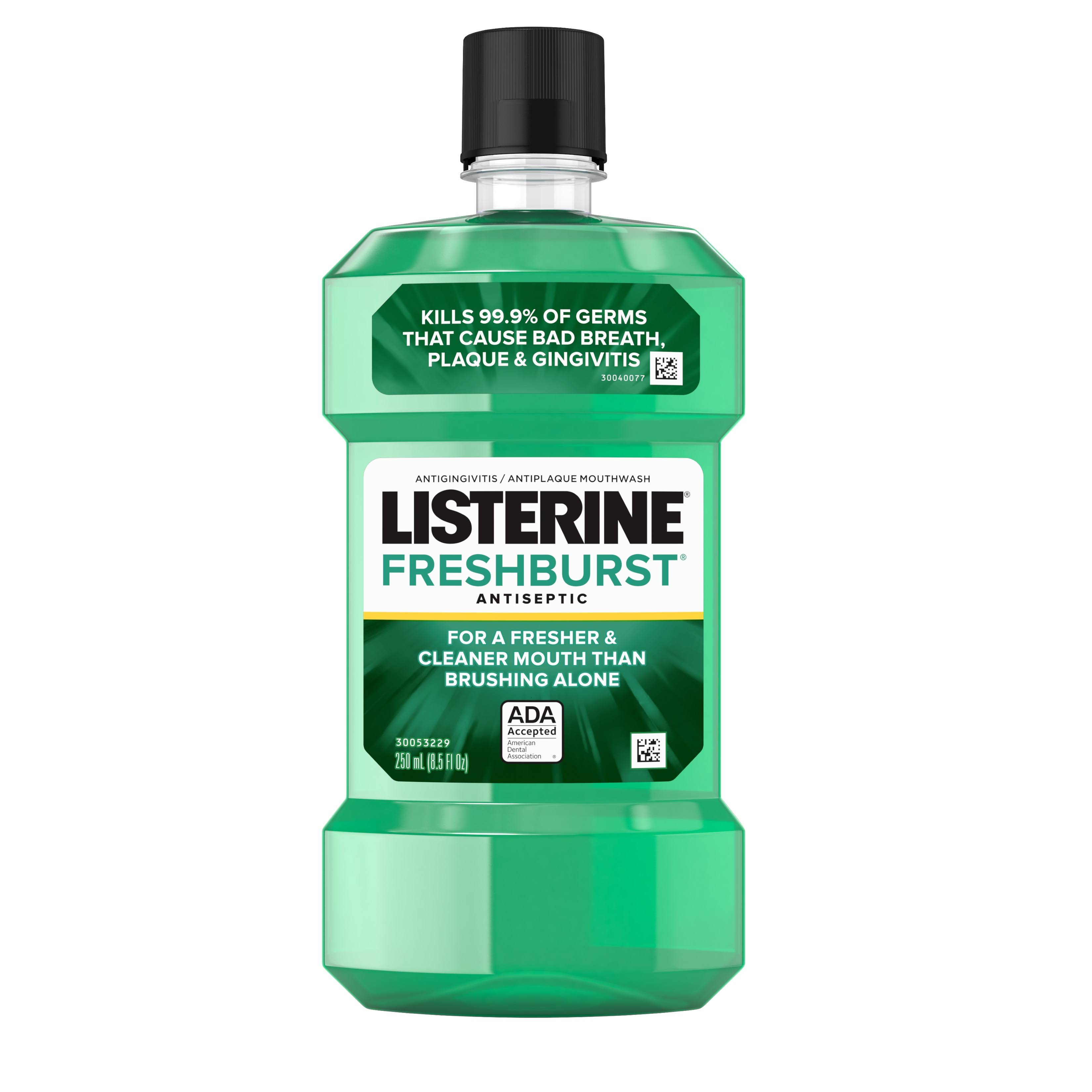 Listerine Antiseptic Mouthwash - Freshburst, 8.5oz