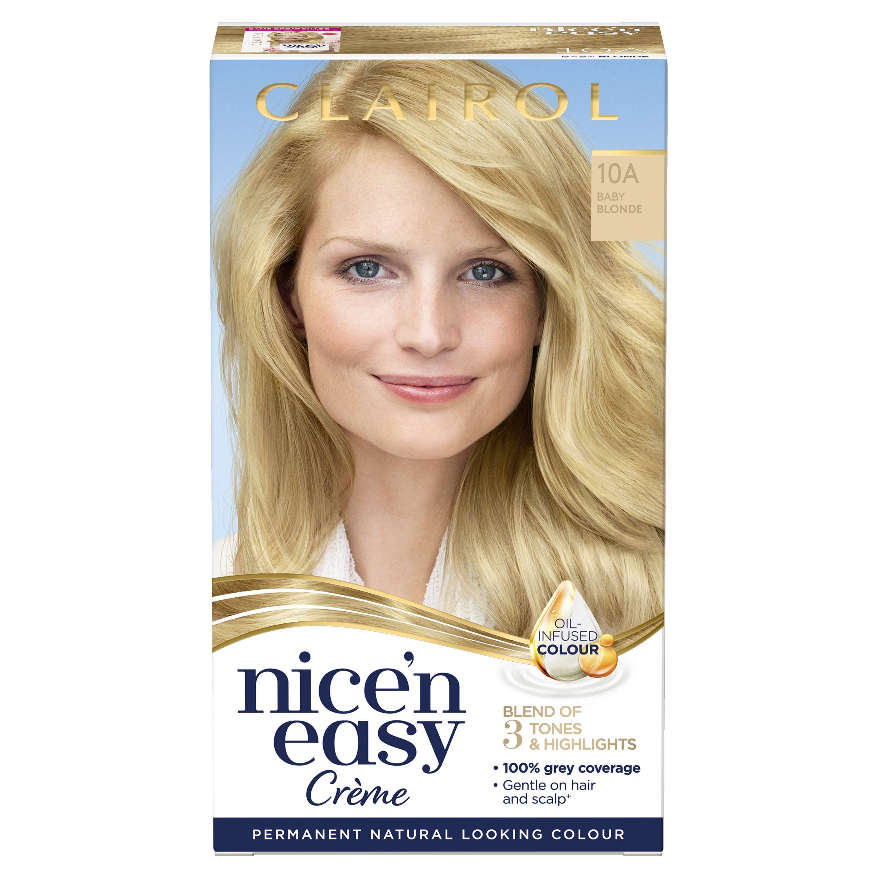 Nice N Easy Permanent Hair Dye - 10A Baby Blonde