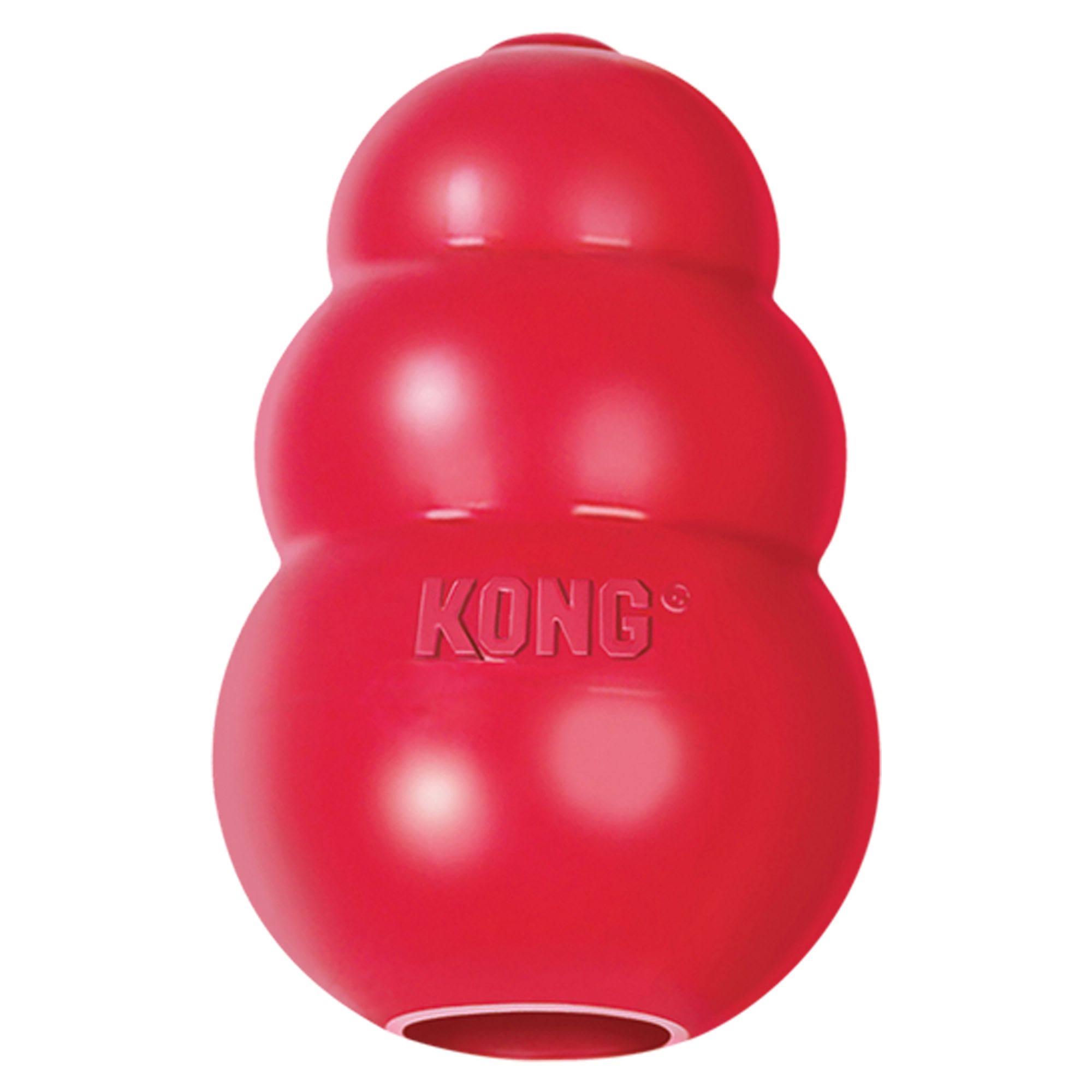 Kong Classic Rubber Dog Toy - Red, Large