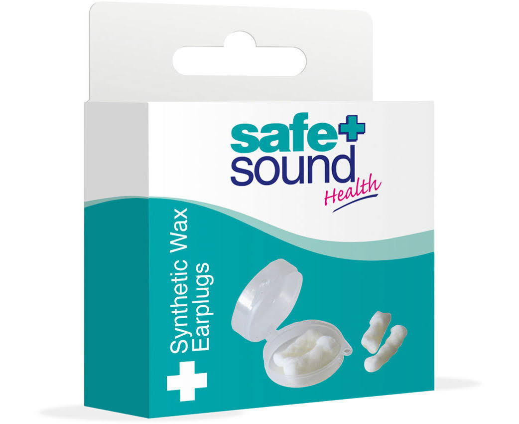 Safe & Sound Synthetic Wax Earplugs