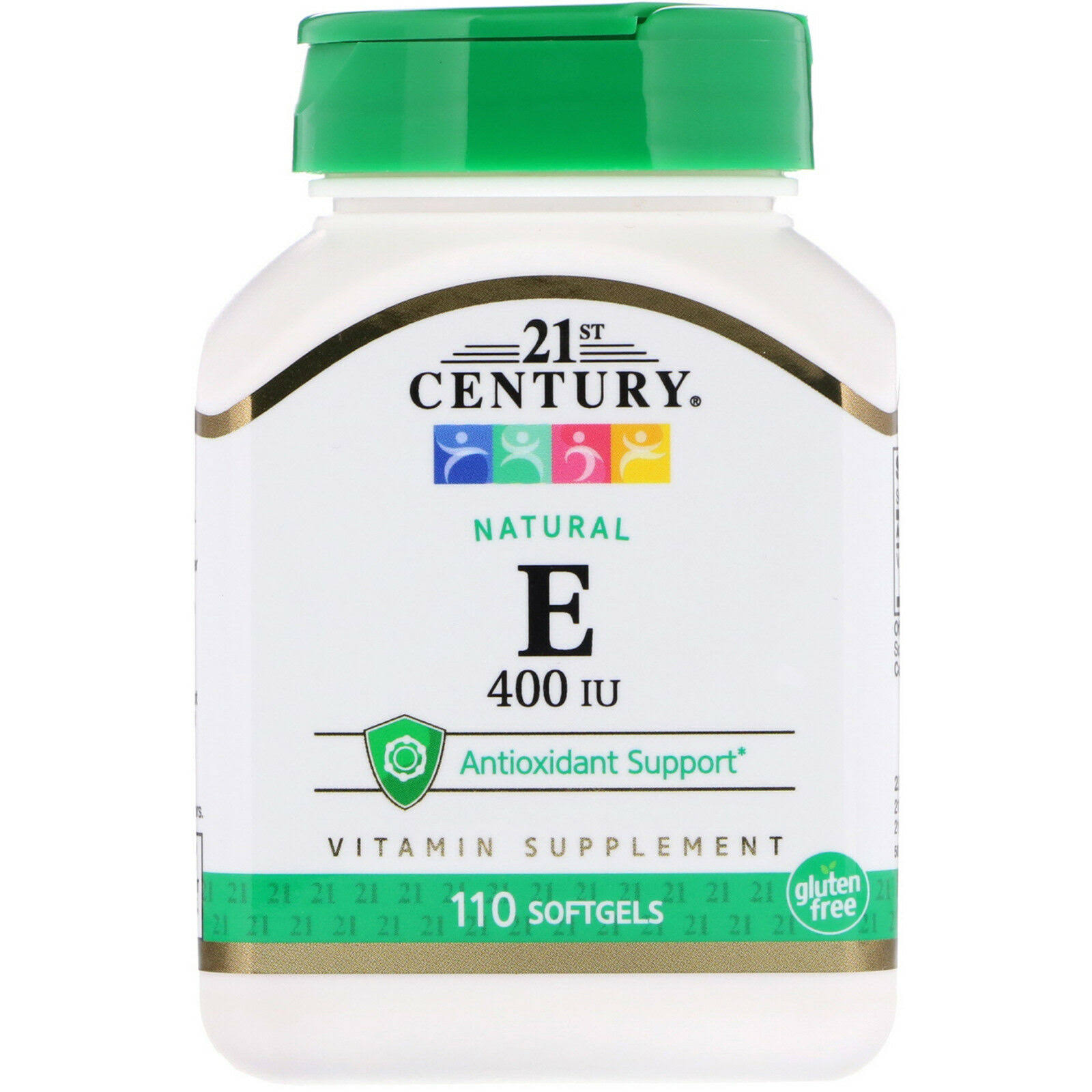 21st Century Natural E 400 Dietary Supplement - 110 Softgels