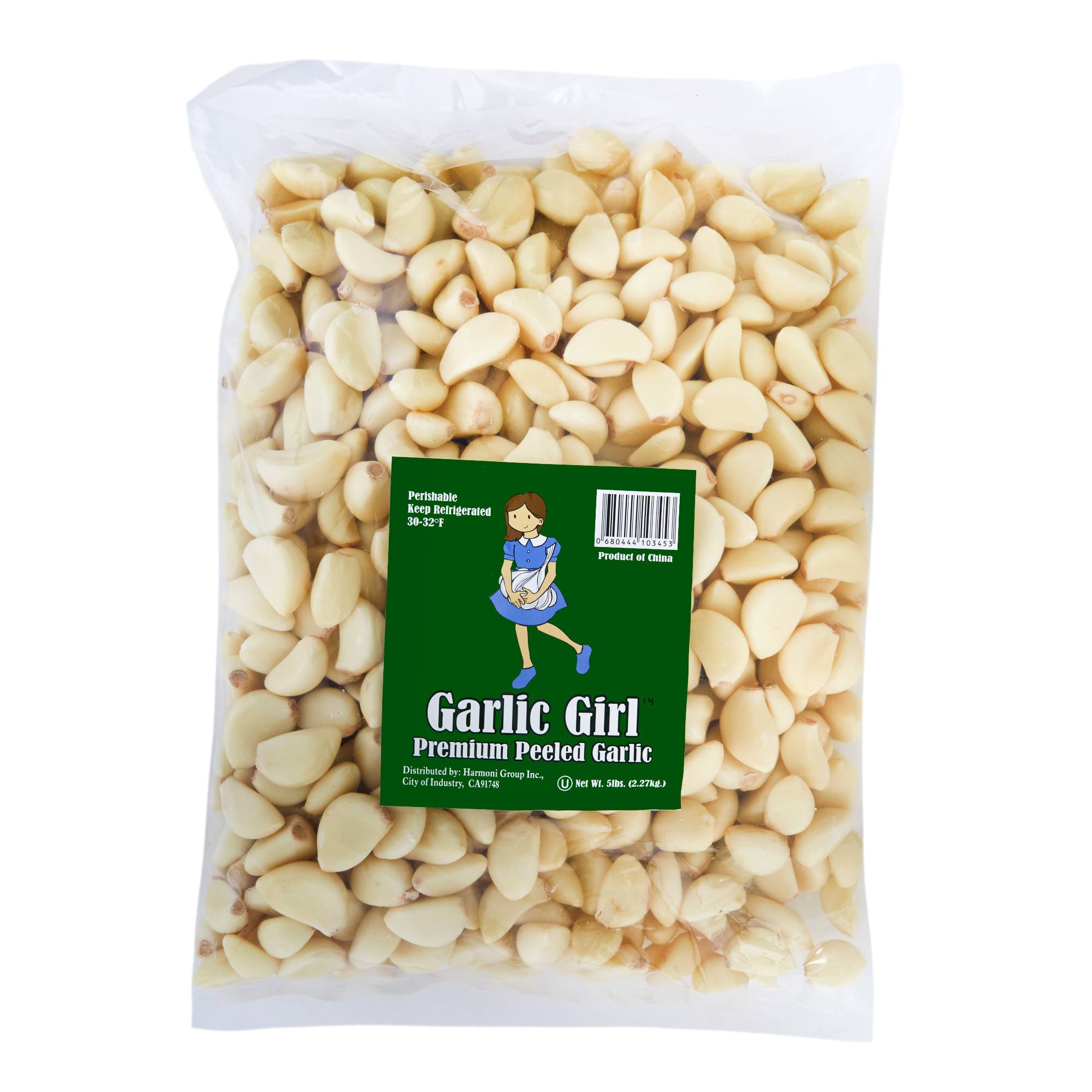 Garlic Girl Premium Peeled Garlic - 5 lb bag