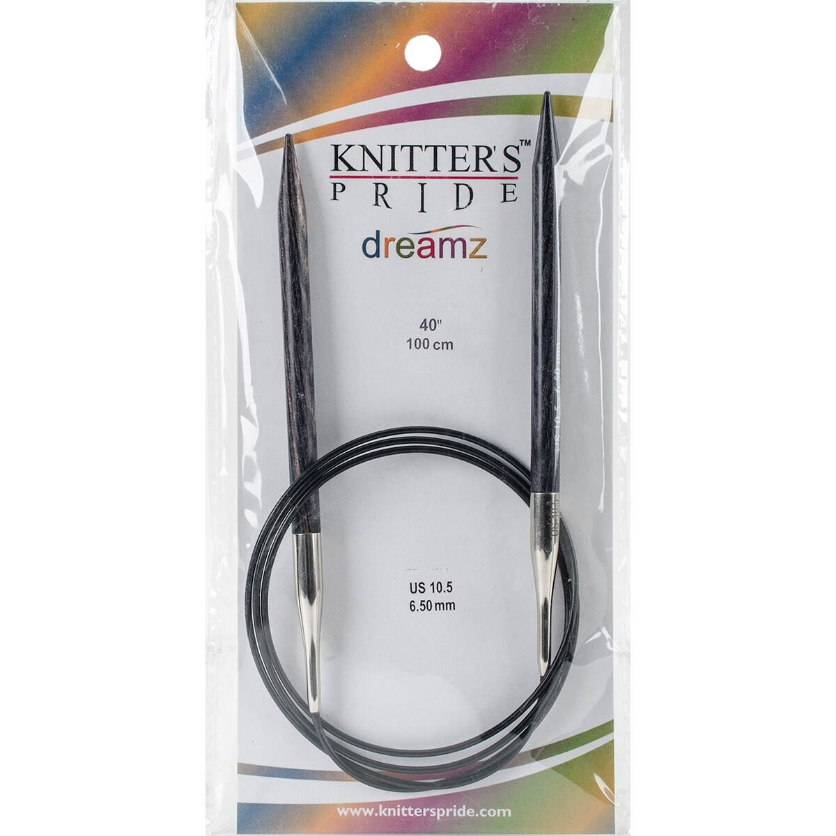 Knitter's Pride Dreamz Fixed Circular Needles - 40in, 10.5/6.5 mm