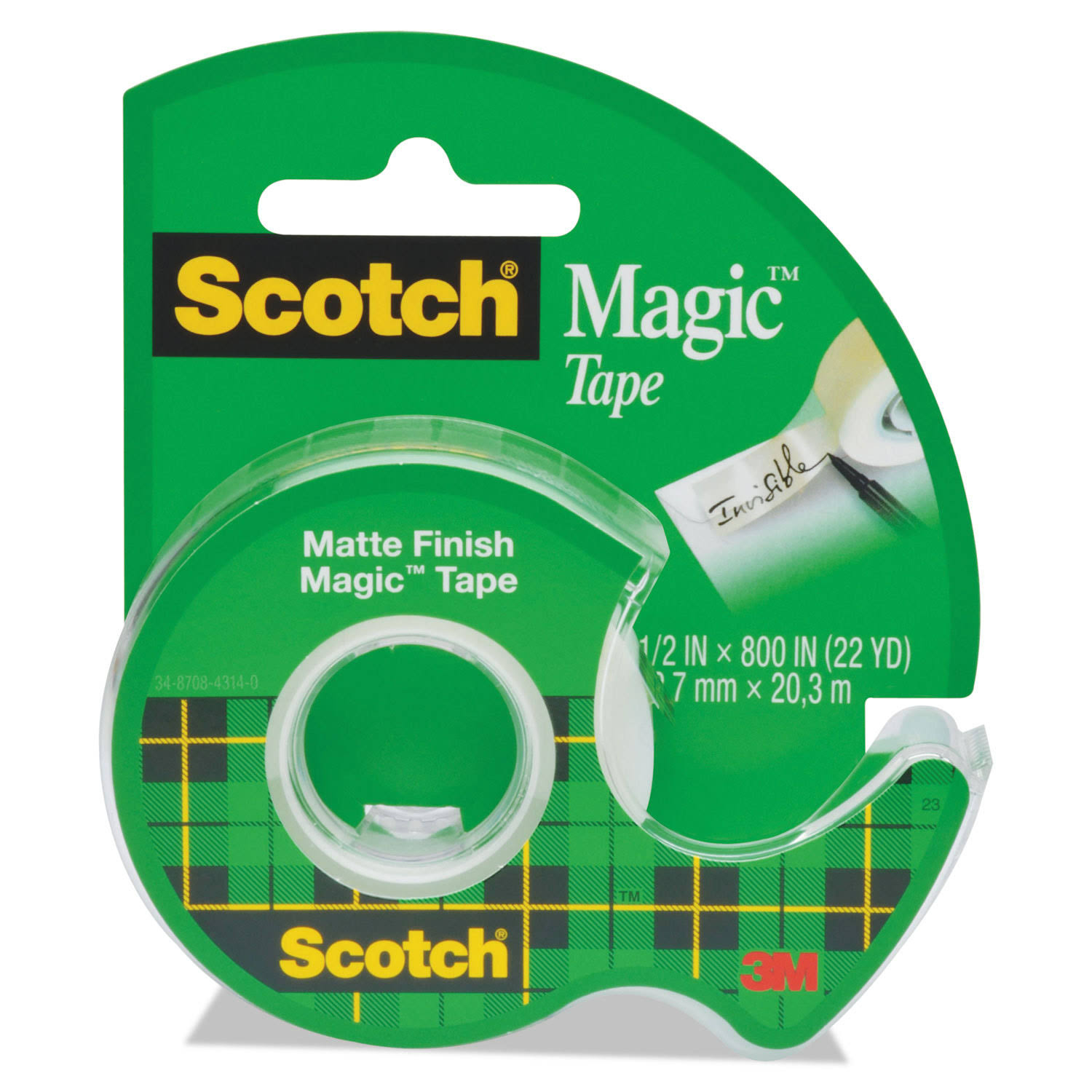 3M Scotch Magic Tape - 12.7mm x 20.3mm