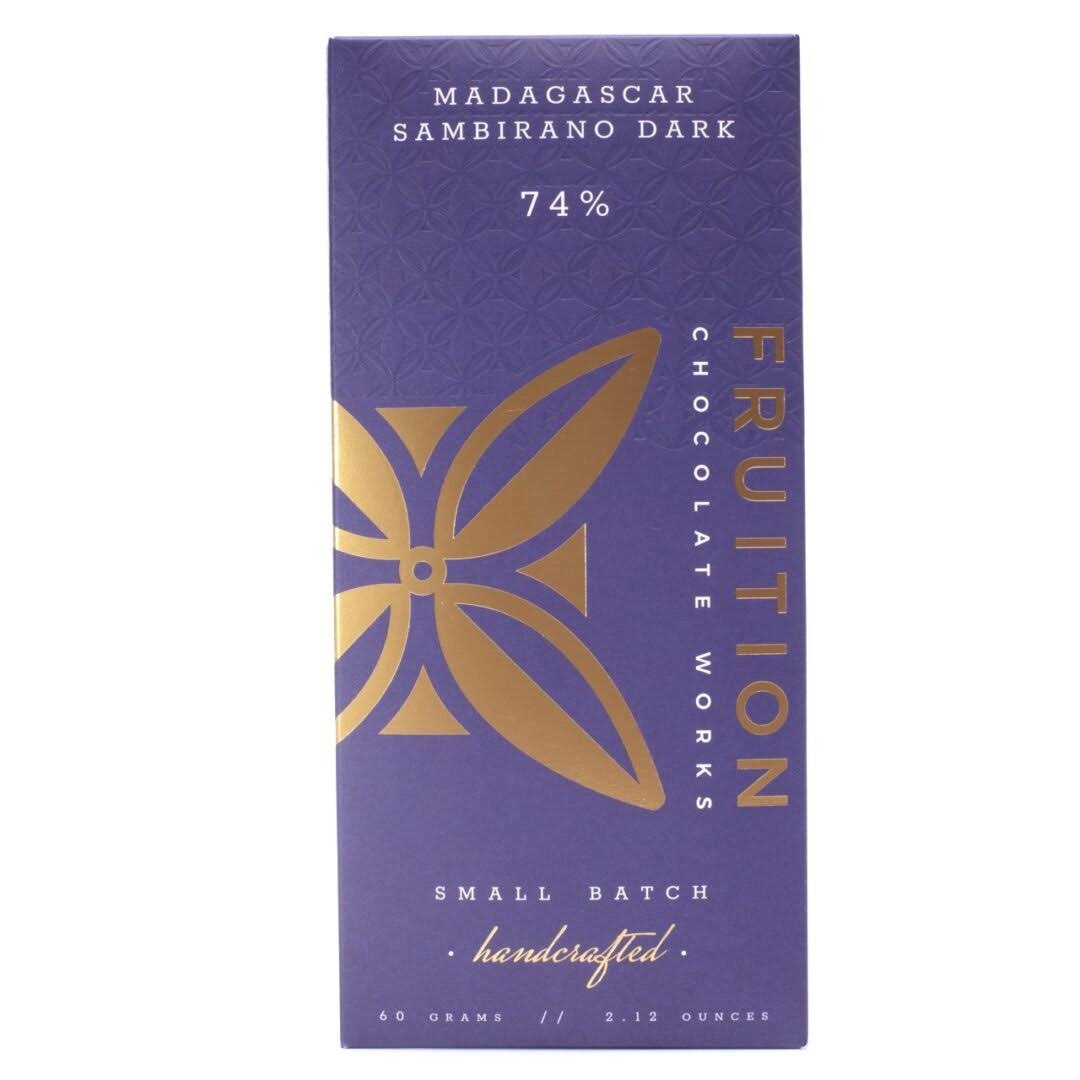 Fruition Madagascar Sambirano 74 Percent Dark Chocolate - 60g