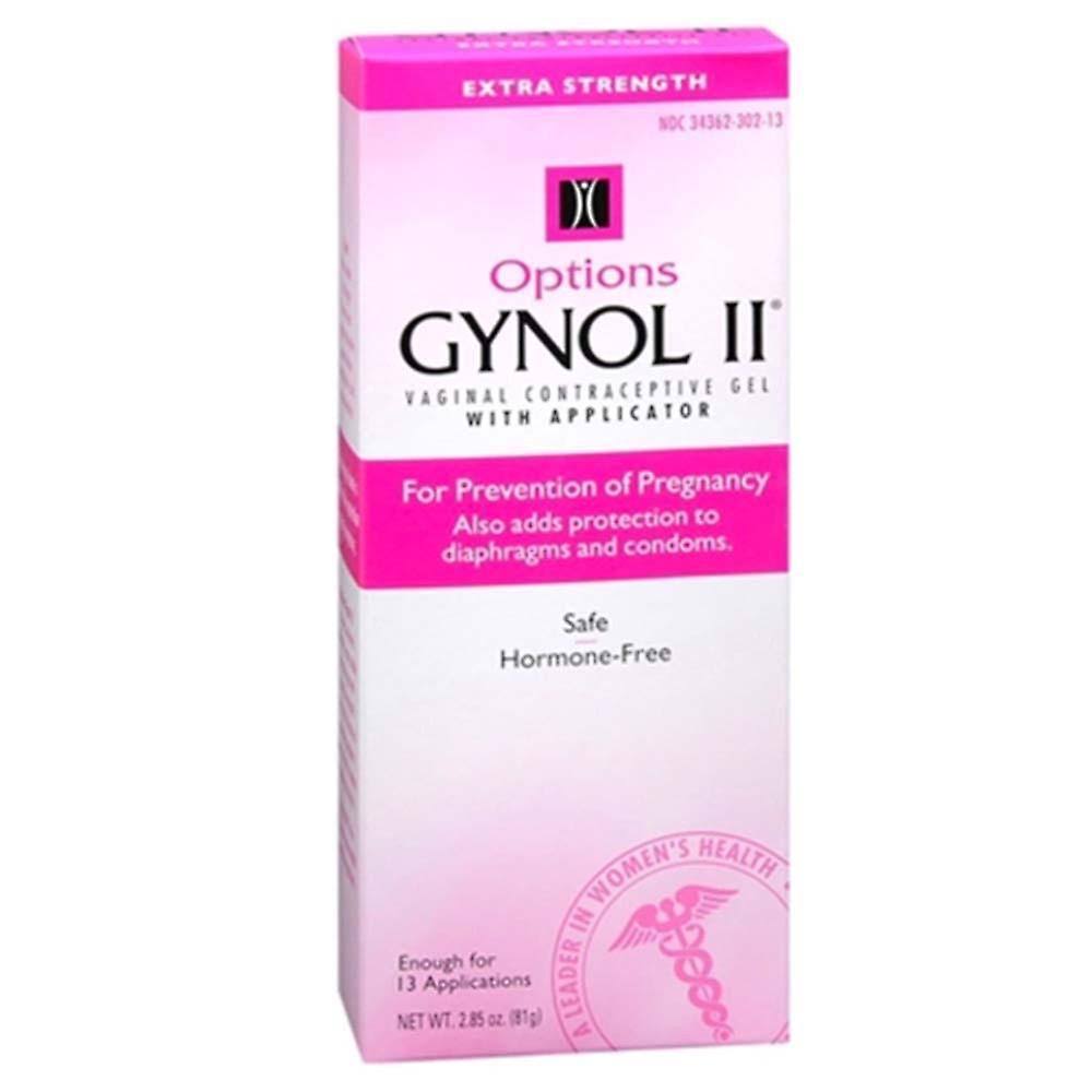 Options Gynol II Extra Strength Vaginal Contraceptive Gel - 2.85oz
