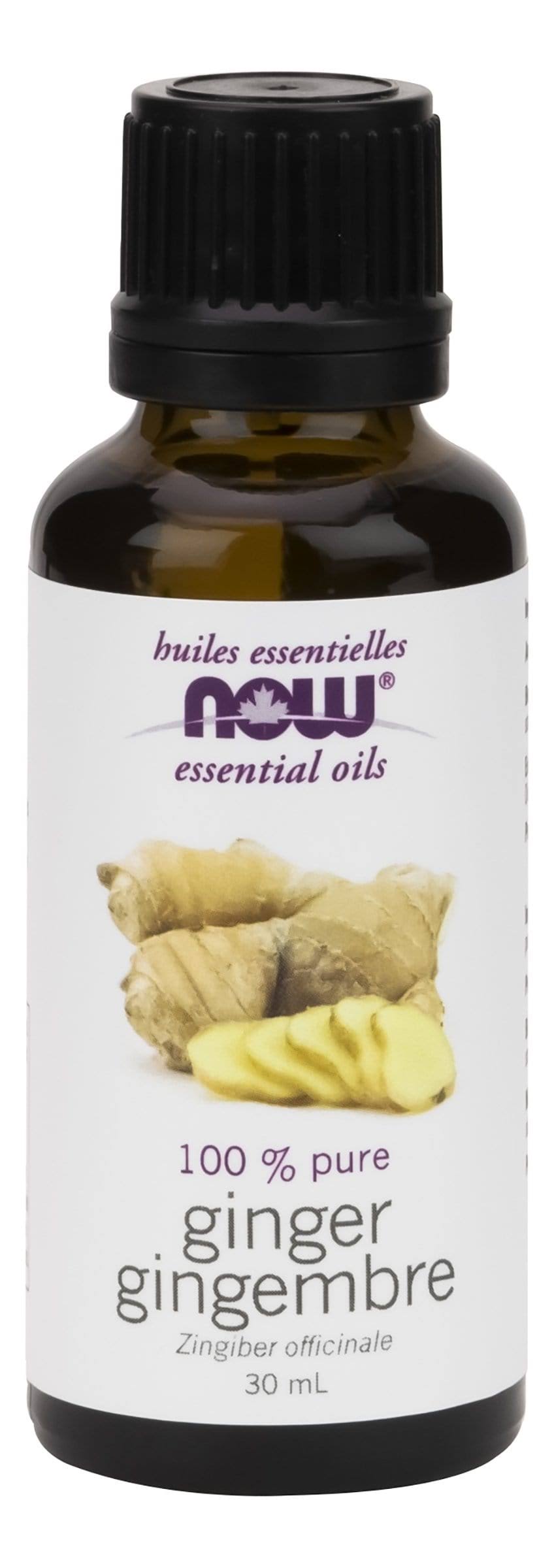 Now 100% Pure Essential Oil - Ginger, 30ml