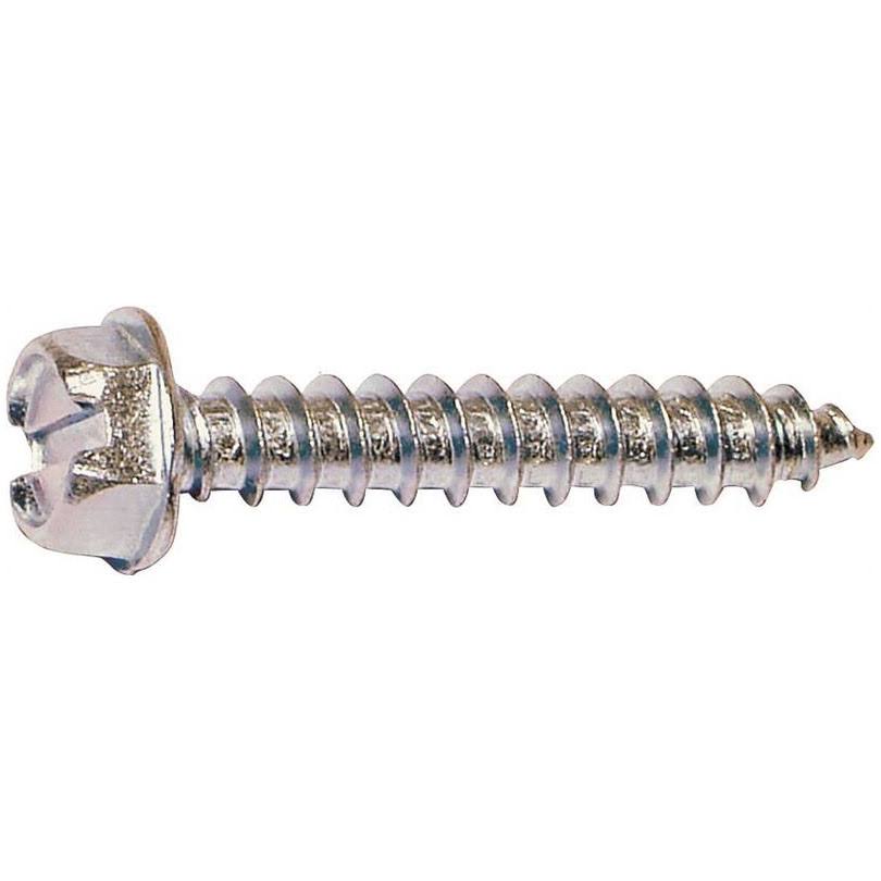 Midwest Products 02938 Slotted Hex Washer Head Screw - 10"x1-1/4"