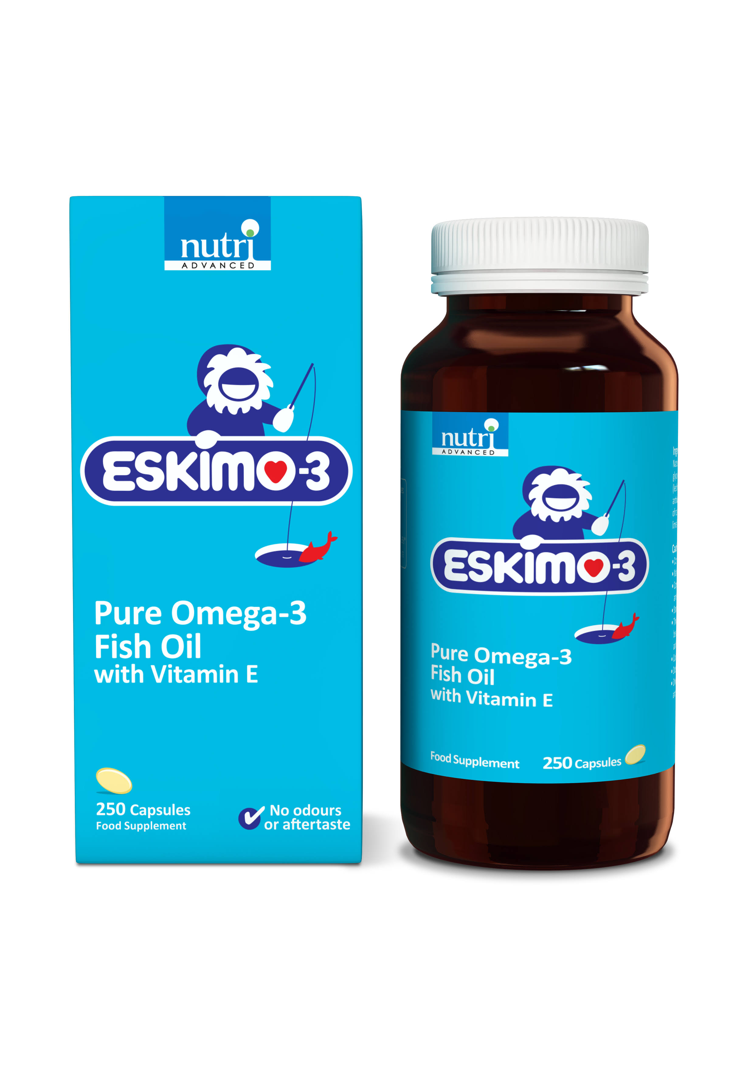 Eskimo-3 Pure Omega-3 Fish Oil - 250ct