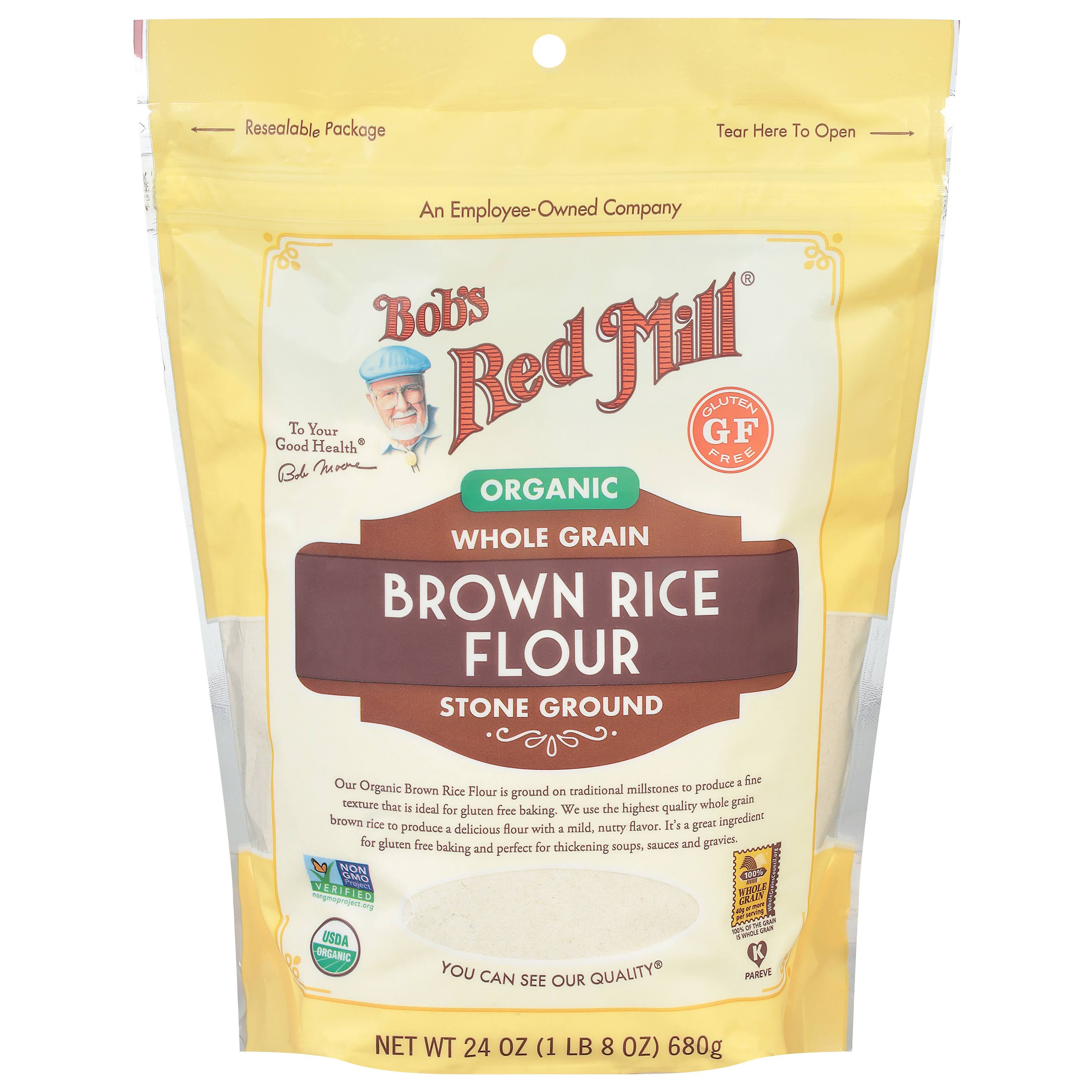 Bob's Red Mill Brown Rice Flour, Organic - 24.0 oz