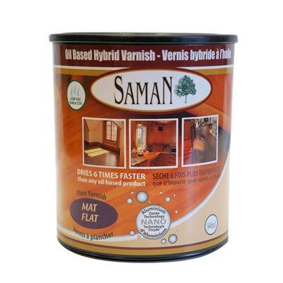 Saman Interior Stains & Finish SAM-505-1L Flat Hybrid Varnish