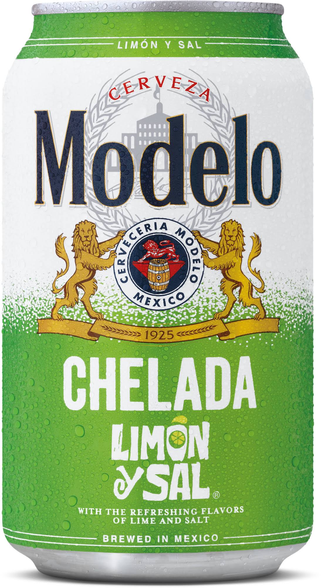 Modelo Chelada Limon Y Sal Mexican Import Flavored Beer Can - 12 fl oz