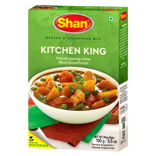 Shan Kitchen King Masala Recipe Seasoning Mix - 100 G