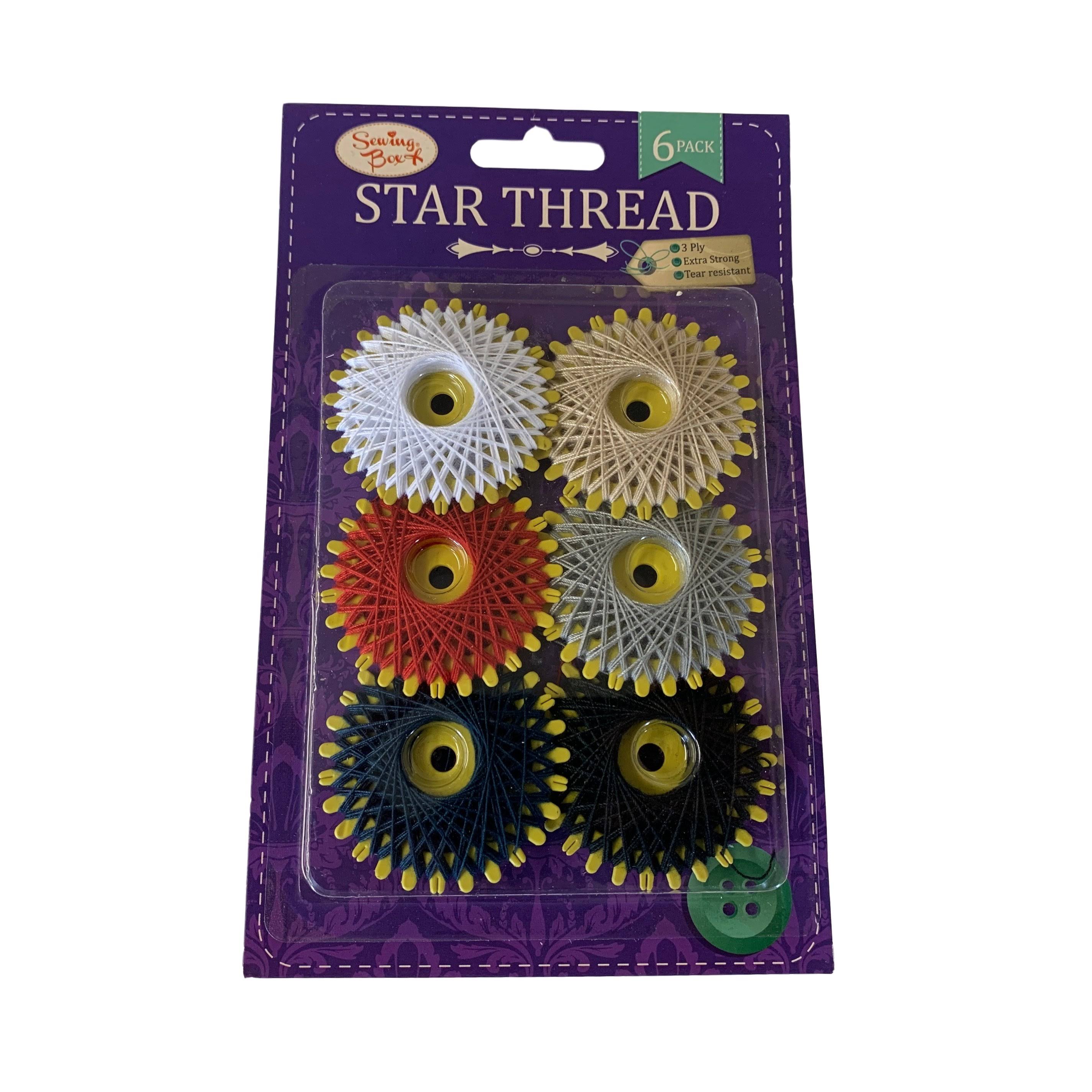 Sewing Box Star Thread 6 Pack